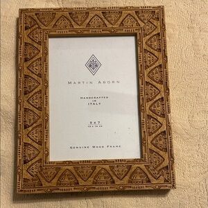 Martin Aborn Brown Wood Frame